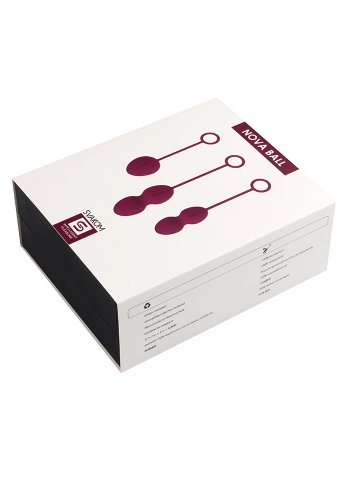 Svakom Nova Knipkulor Set, Plommon