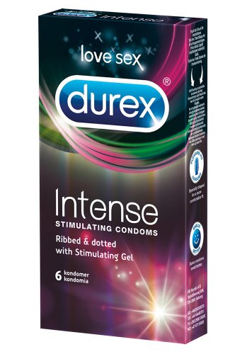 Durex Intense Kondom, 6-pack