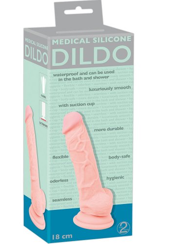 Medical Silicone Dildo 18 cm
