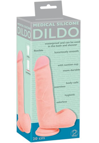 Medical Silicone Dildo 20 cm