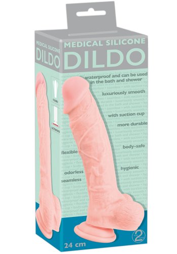 Medical Silicone Dildo 24 cm