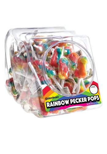 Rainbow Pecker Pops