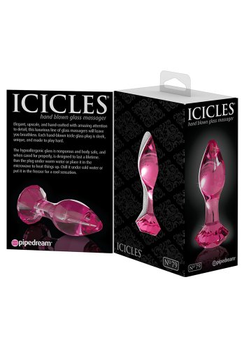 Icicles No.79 Rosa Analplugg