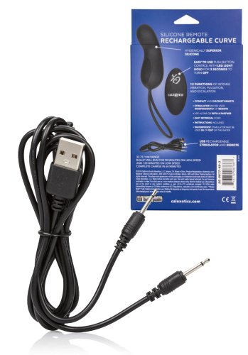 Silicone Remote Rechargeable Curve