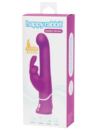 Happy Rabbit Beaded Vibrator