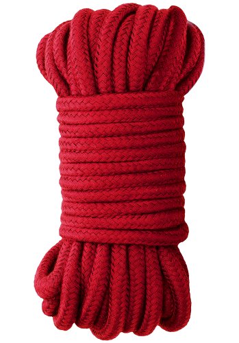 Japanese Soft Silk Rope 10 m, Red