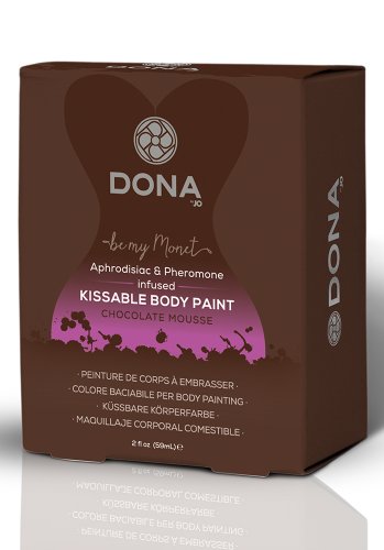 Dona Kissable Body Paint, Choklad