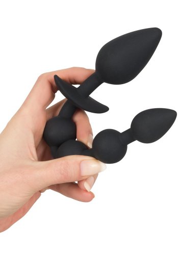 Black Velvets Plug and Beads