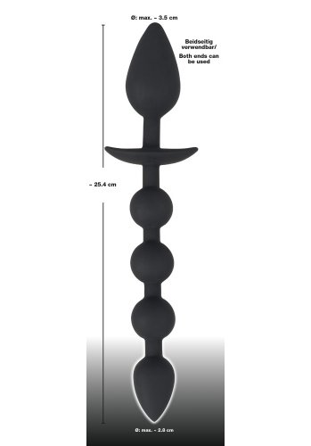 Black Velvets Plug and Beads