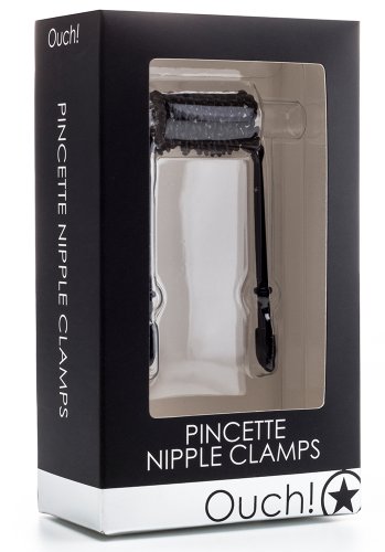 Pincette Nipple Clamps, Black