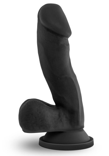 svart dildo med stark sugpropp