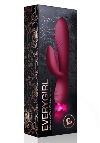Every Girl Rabbit Burgundy