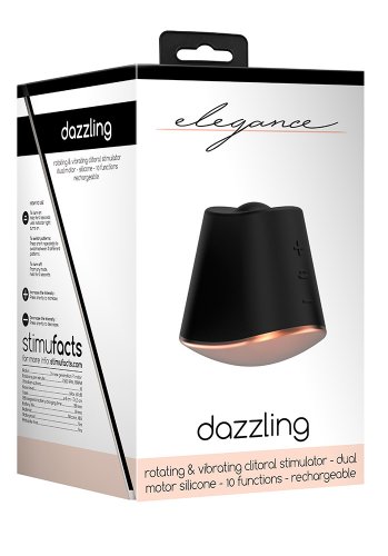 Elegance Dazzling Rotating & Vibrating Clitoris Vibe