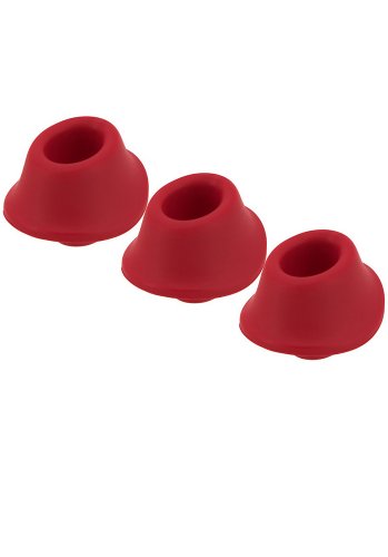 Womanizer Munstycke Röd, Medium 3-pack