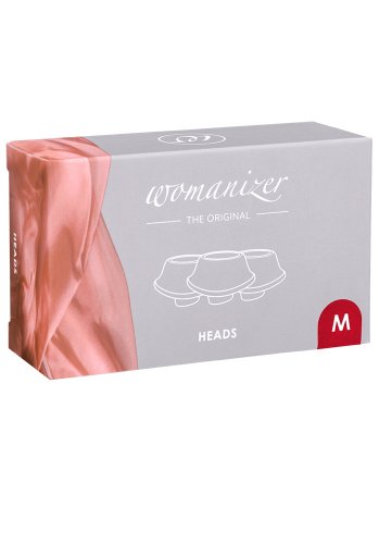 Womanizer Munstycke Röd, Medium 3-pack