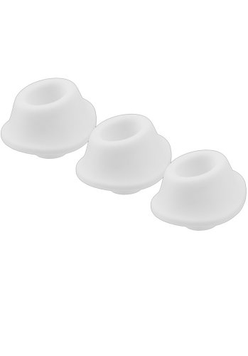 Womanizer Munstycke Vit, Medium 3-pack