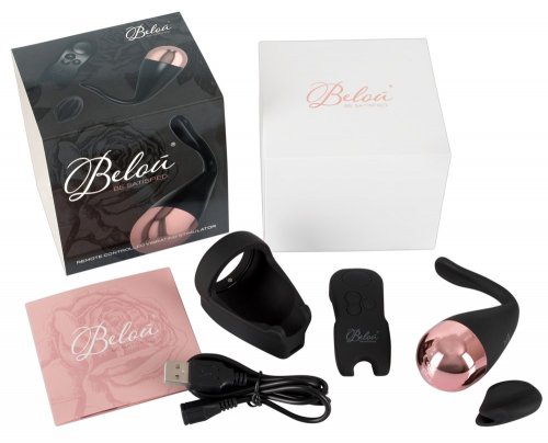 Belou Remote Dual Stimulation, Svart