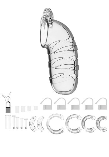 Mancage Modell 05 Kyskhetsbälte, transparent