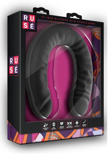 Rusé Dubbeldildo, Black