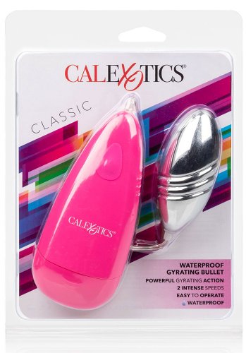 Waterproof Gyrating Bullet, Pink