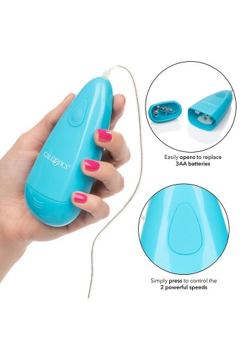 Waterproof Gyrating Bullet, Blue