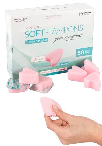 Soft tamponger Normal 50-pack