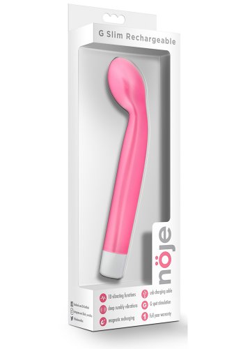 Nöje G-punktsvibrator Uppladdningsbar, Rosa