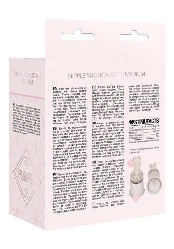 Pumped Nipple Suction Set, Medium