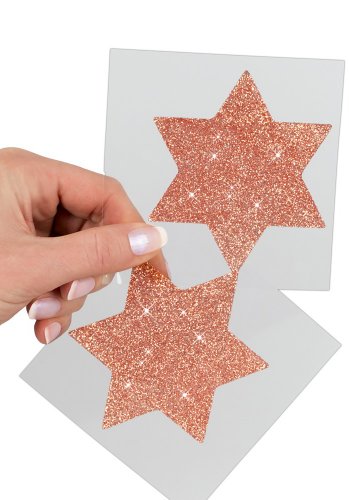 Nipple Sticker Star Big Copper