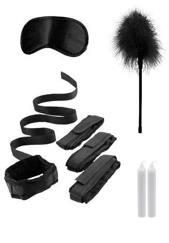 Bed Bindings Restraint Kit, Black