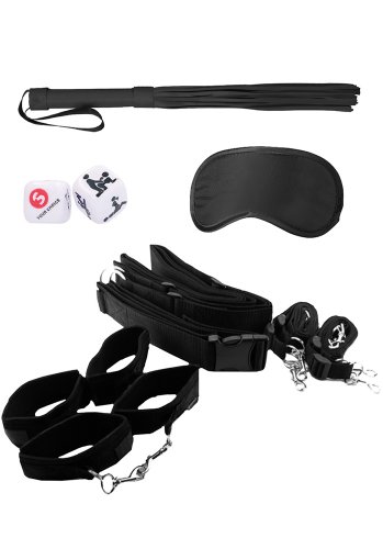 Bondage Belt Restraint System, Black