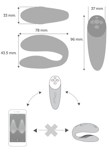 We-Vibe Chorus Parvibrator Lila