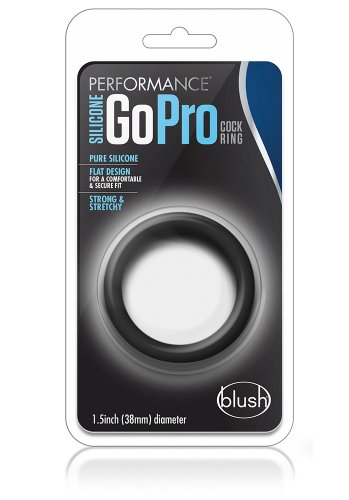 Silicone GoPro Penisring Svart