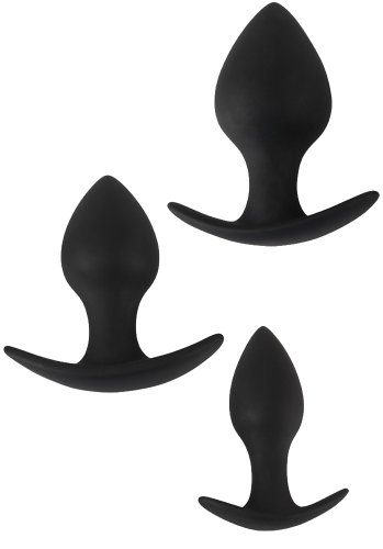 Black Velvet Anal Trainer Set