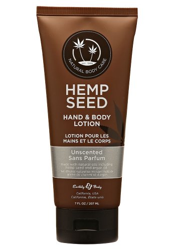 Hemp Seed Hand & Body Lotion, Unscented 207 ml