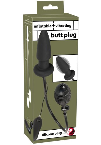 Uppblåsbar Analplugg