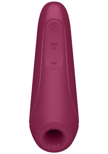 Satisfyer Curvy 1 Plus, Lufttrycksvibrator med App