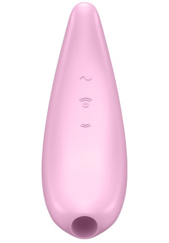 Satisfyer Curvy 3 Plus Rosa, Lufttrycksvibrator med App