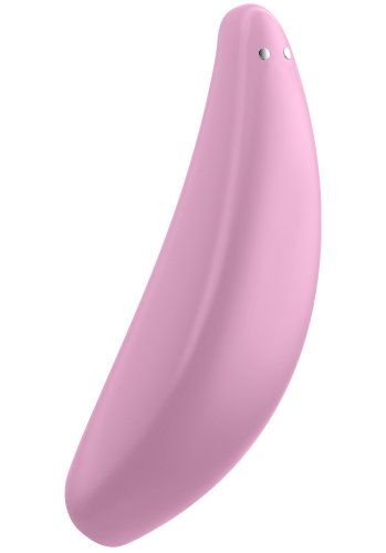 Satisfyer Curvy 3 Plus Rosa, Lufttrycksvibrator med App