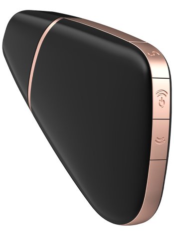 Satisfyer Love Triangle Black, Lufttrycksvibrator med App