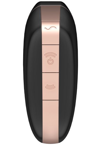 Satisfyer Love Triangle Black, Lufttrycksvibrator med App