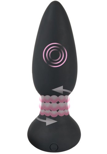Wireless Rotating and Vibrating Analplug