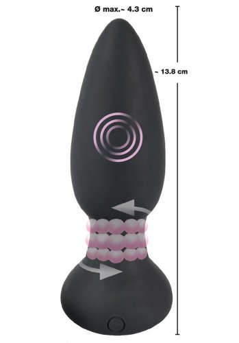 Wireless Rotating and Vibrating Analplug