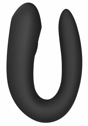 Satisfyer Double Joy Parvibrator, Svart