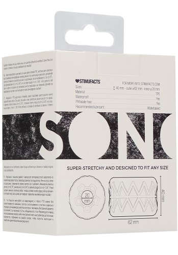 Sono No 92 Reversible Textured Masturbator