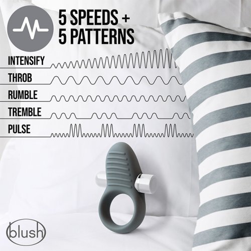 Nöje C1 Penisring med vibrator