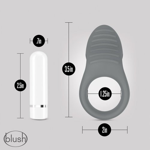 Nöje C1 Penisring med vibrator
