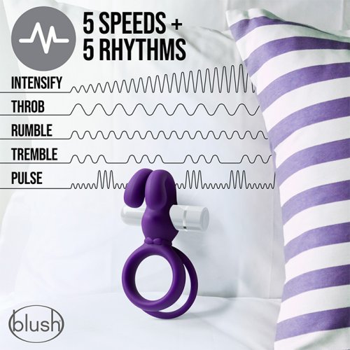 Nöje C3 Penisring med vibrator