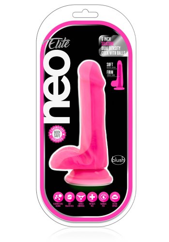 Neo Elite Dual Density Dildo 15 cm