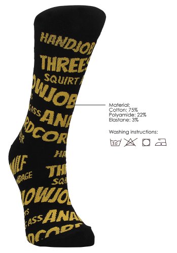 Sexy Socks Sexy Words 36-41